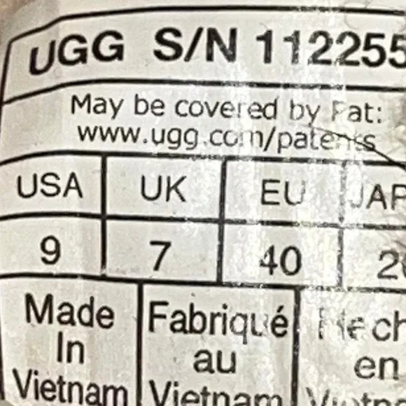Ugg Tasman Platform Tan Women's 9 PLEASE READ DESCRIPTION - Picture 8 of 8